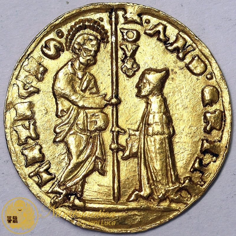 VENEZIA Andrea Gritti 1523-38 Ducato Au 3,51 gr Q.Spl #PV70