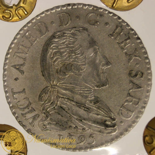 REGNO DI SARDEGNA Vittorio Amedeo III 20 Soldi 1795 Meglio di Spl #PV299