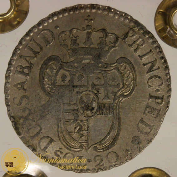 REGNO DI SARDEGNA 20 Soldi 1796 Vittorio Amedeo III 1773-96 più di Spl #PV218