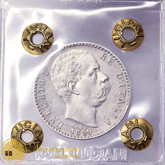 UMBERTO I 2 Lire 1899 Roma Spl/Q.Fdc NC #PV440