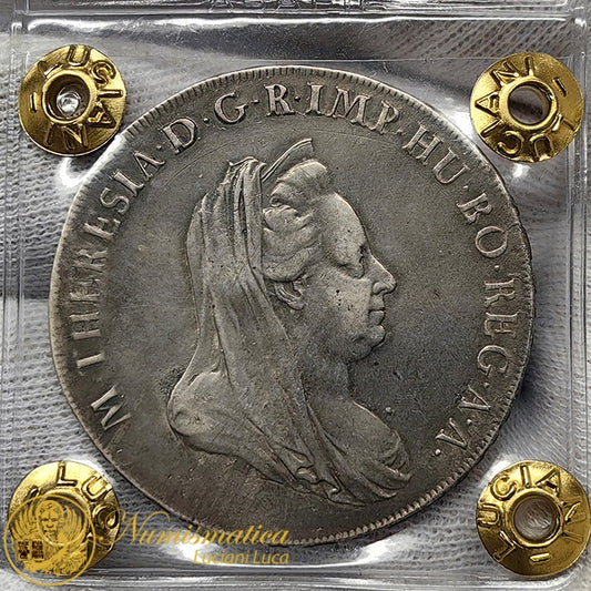 LOMBARDIA Maria Teresa Imperatrice 1778-80 SCUDO 1779 Ag RARO BB+#PV189