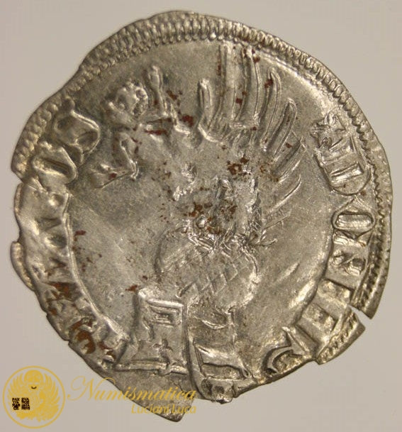 MILANO 1354-85 Barnabò Visconti PEGIONE più di BB non comune #PV174