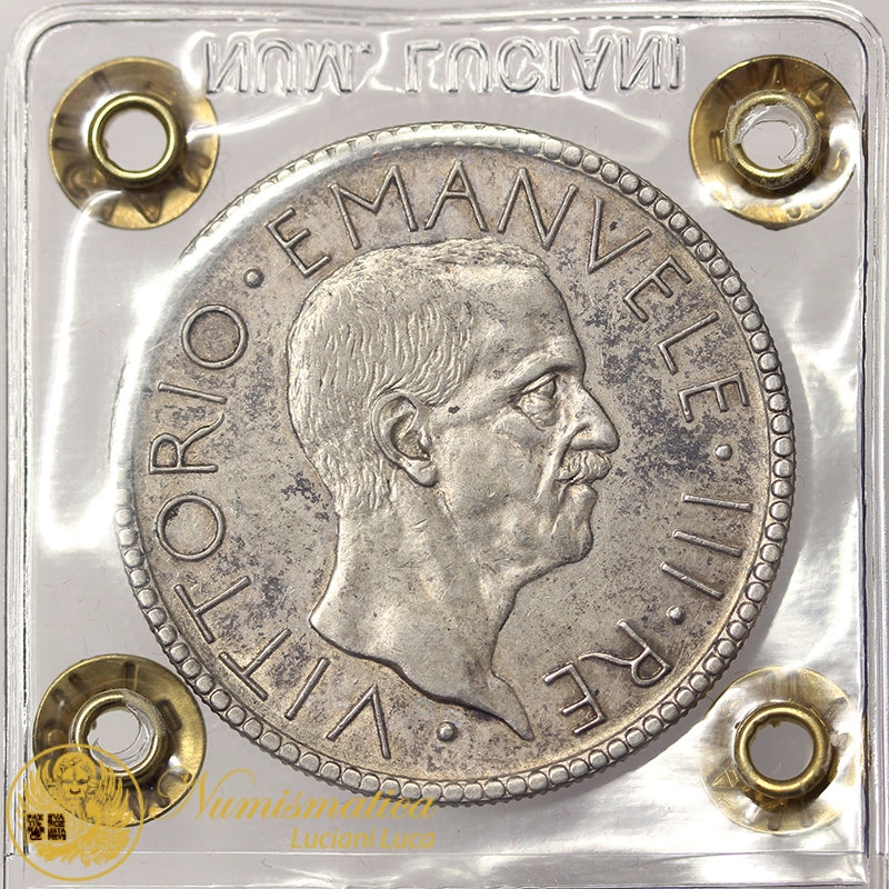 VITTORIO EMANUELE III 20 Lire 1927 Littore BB/Spl- #PV735