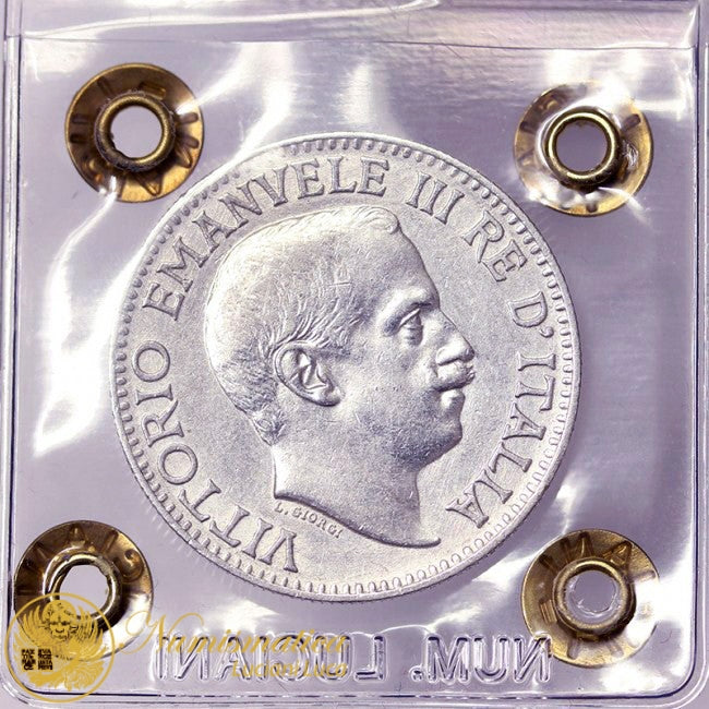 SOMALIA ITALIANA 1 Rupia 1912 Vittorio Emanuele III Ag RARA Spl #PV729