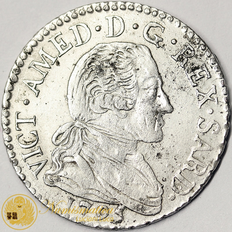 REGNO DI SARDEGNA 20 Soldi 1795 VITTORIO AMEDEO III Spl+ #3064