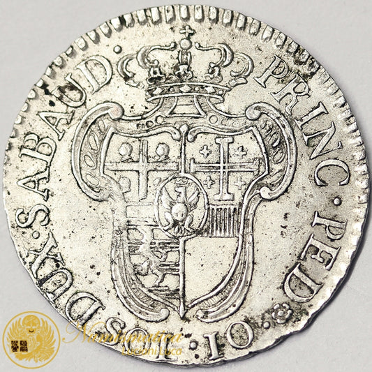 REGNO DI SARDEGNA 10 Soldi 1794 VITTORIO AMEDEO III SPL+ #3112