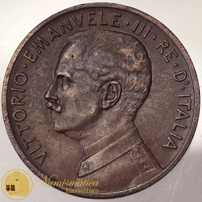 VITTORIO EMANUELE III 5 Centesimi 1913 Spl+ #PV106